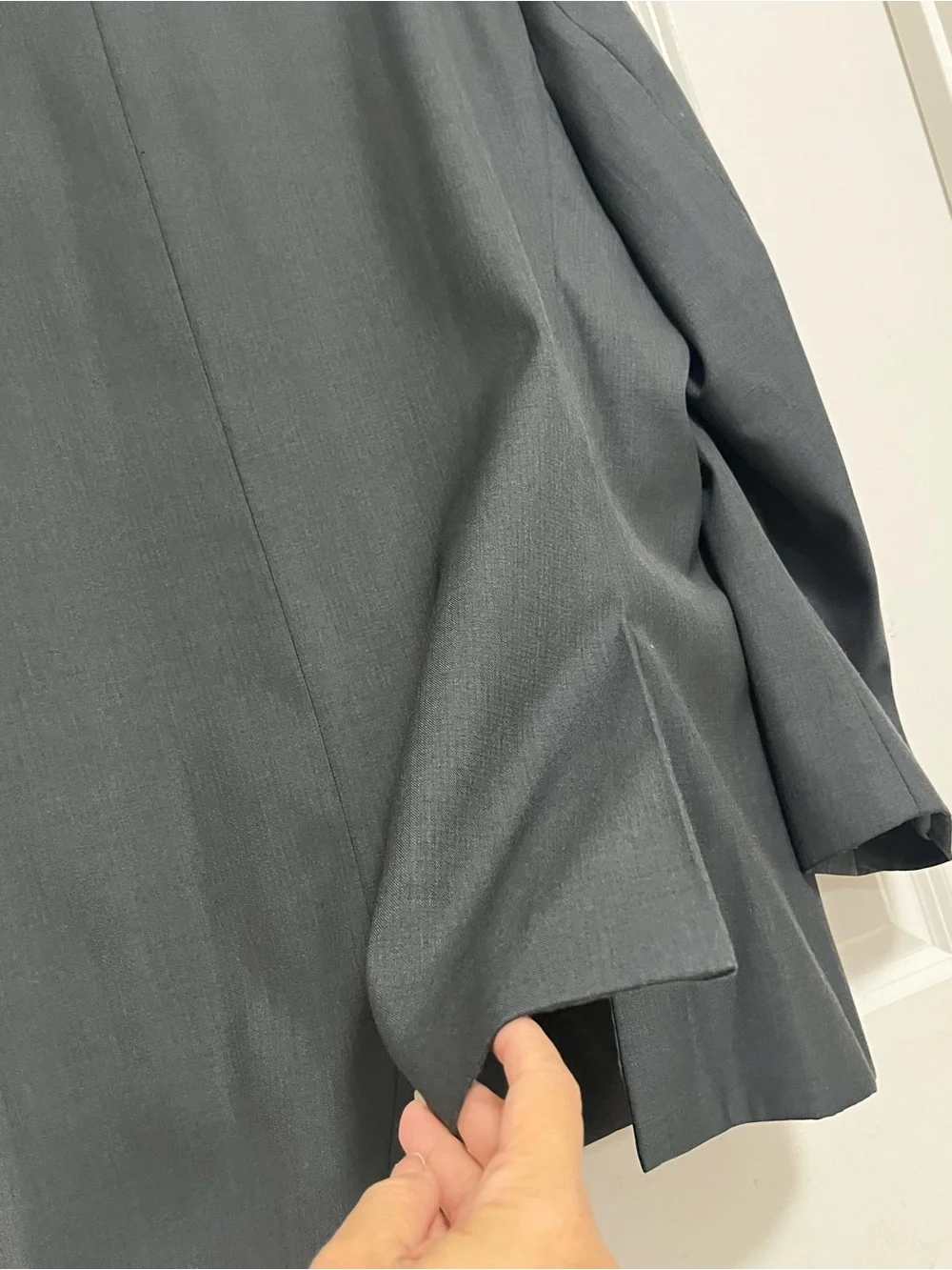 Cardinali Charcoal Gray Sport Coat Blazer Men’s 46S 2 Button Classic Fit